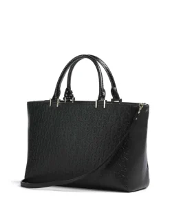 BBLANE Handtasche Lederimitat schwarz