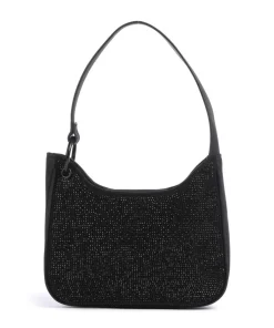 BCARLO-R Schultertasche Lederimitat schwarz