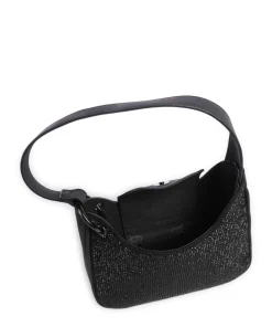 BCARLO-R Schultertasche Lederimitat schwarz