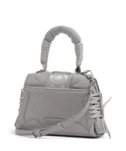 BDIEGO Handtasche Lederimitat, recyceltes Polyester grau