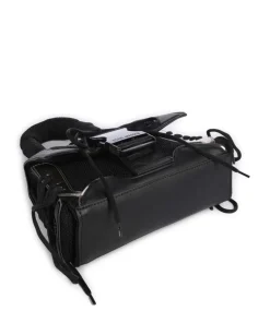 BDIEGO Handtasche Lederimitat, recyceltes Polyester schwarz