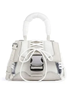 BDIEGO Handtasche Lederimitat, recyceltes Polyester weiß