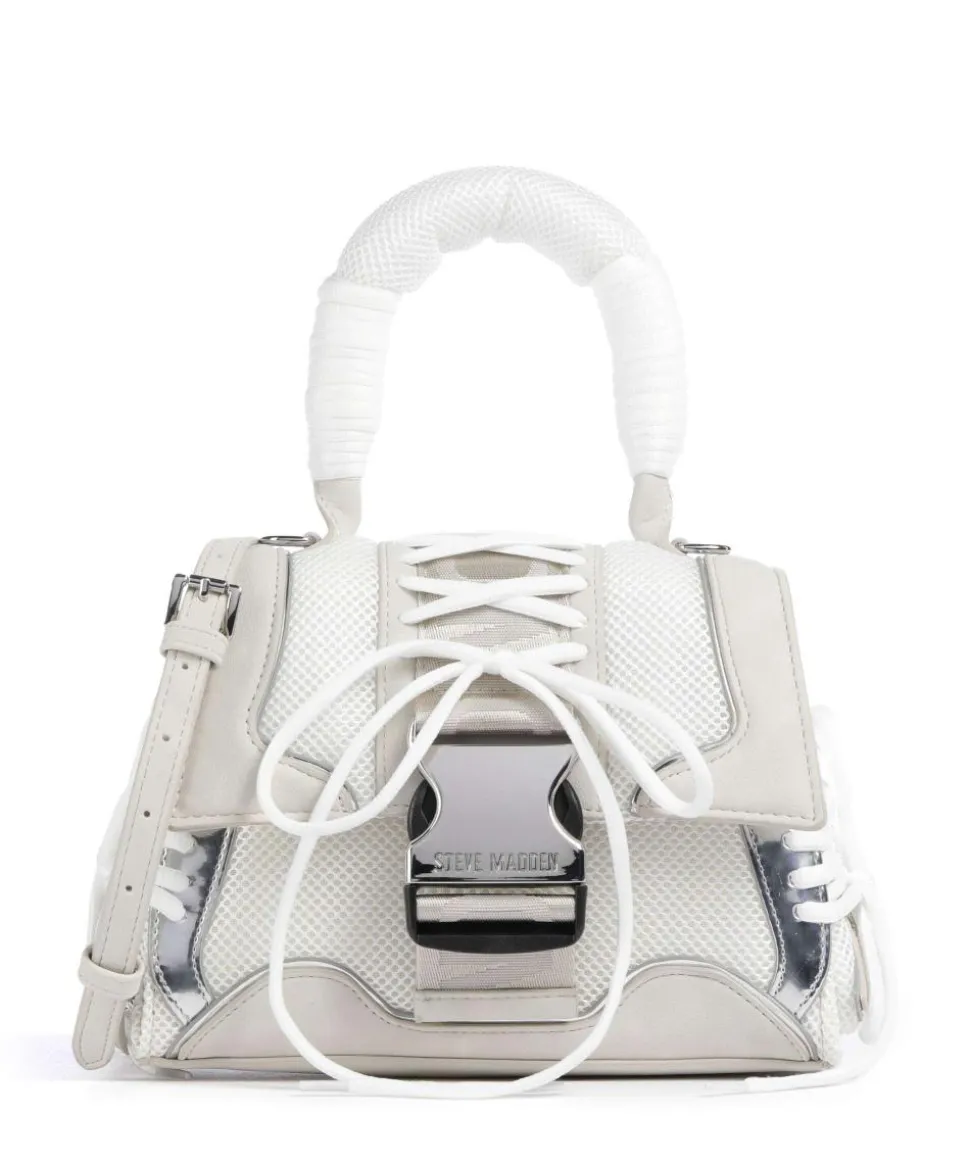 BDIEGO Handtasche Lederimitat, recyceltes Polyester weiß