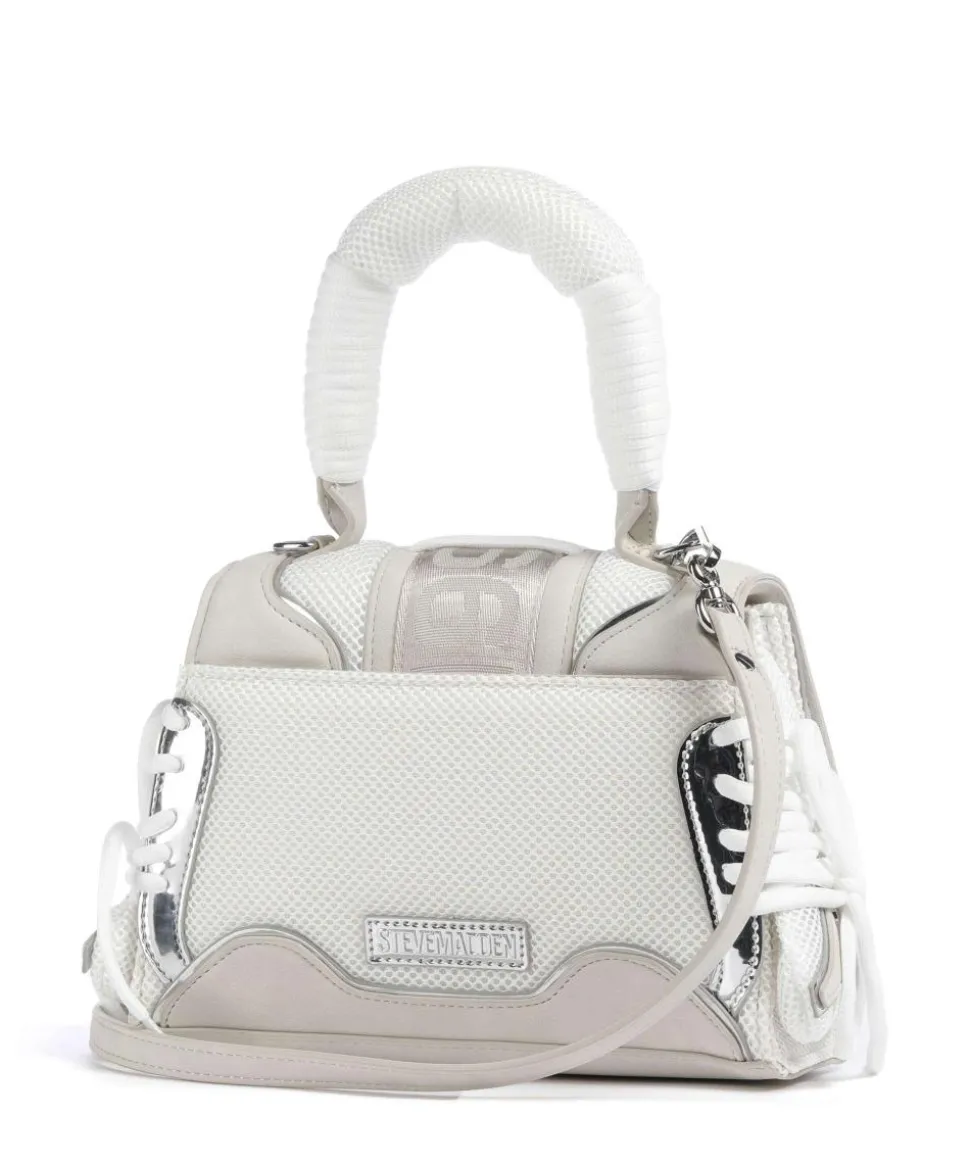 BDIEGO Handtasche Lederimitat, recyceltes Polyester weiß