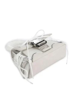 BDIEGO Handtasche Lederimitat, recyceltes Polyester weiß