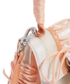 BDIEGO Handtasche Lederimitat, recyceltes Polyester apricot