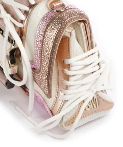 BDIEGO-R Handtasche Lederimitat, recyceltes Polyester beige/rosa