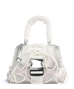 BDIEGO-R Handtasche Lederimitat, recyceltes Polyester weiß