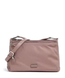 BE HER M Schultertasche recyceltes Polyester altrosa