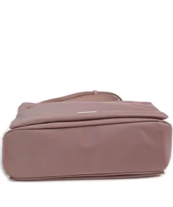 BE HER M Schultertasche recyceltes Polyester altrosa