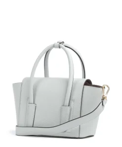 Beat Double Handtasche genarbtes Rindsleder hellblau