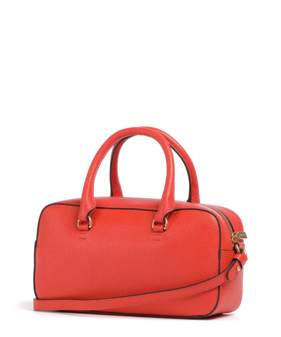Beat Soft Handtasche genarbtes Leder orange