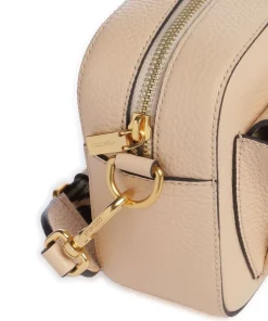 Beat Soft Ribbon Umhängetasche genarbtes Leder natur