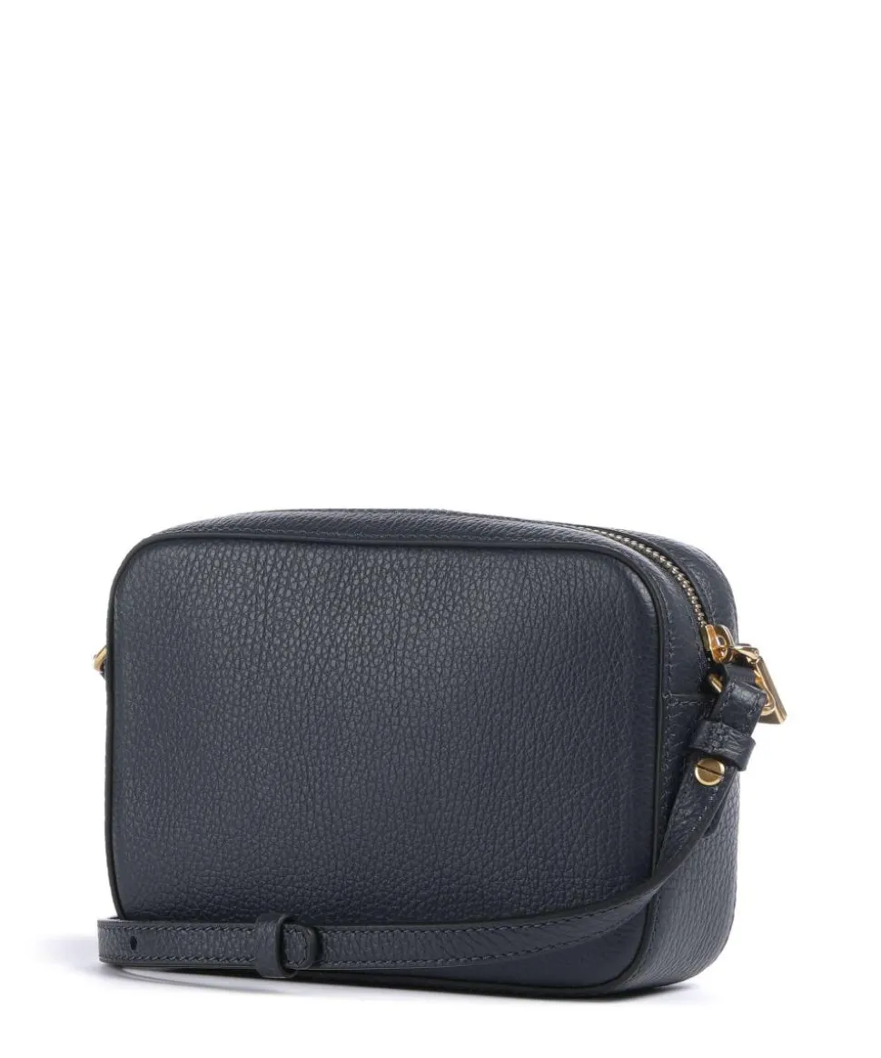 Beat Soft Umhängetasche genarbtes Rindsleder dunkelblau