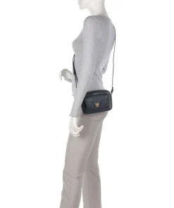 Beat Soft Umhängetasche genarbtes Rindsleder dunkelblau