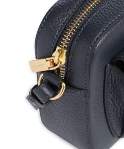 Beat Soft Umhängetasche genarbtes Rindsleder dunkelblau