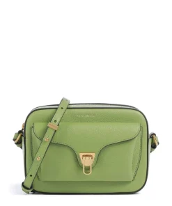 Beat Soft Umhängetasche genarbtes Rindsleder hellgrün