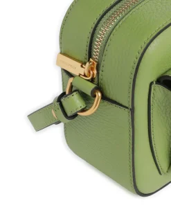 Beat Soft Umhängetasche genarbtes Rindsleder hellgrün