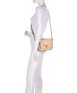 Beat Soft Umhängetasche genarbtes Rindsleder sand