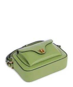 Beat Soft Umhängetasche genarbtes Rindsleder grün