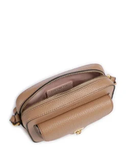 Beat Soft Umhängetasche genarbtes Rindsleder hellbraun