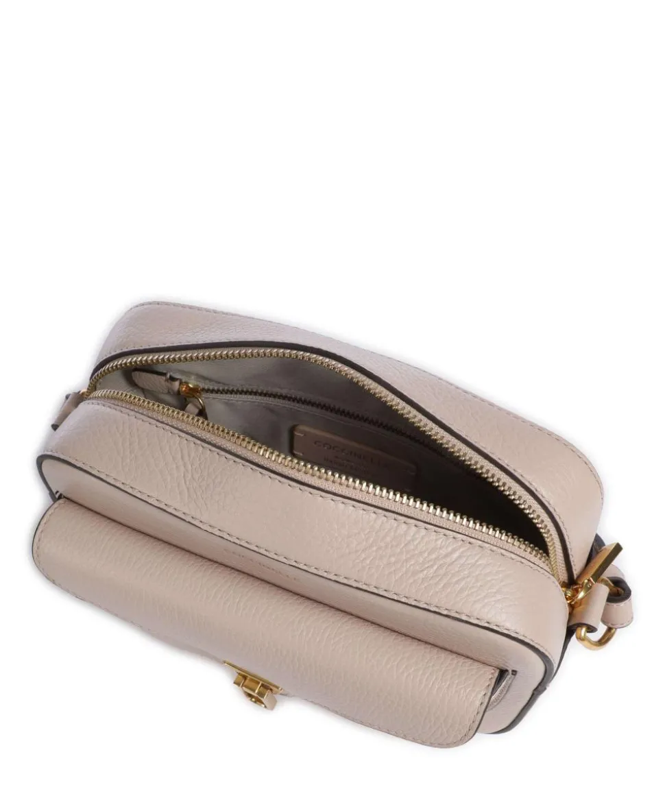 Beat Soft Umhängetasche genarbtes Rindsleder nude