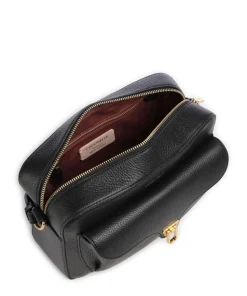 Beat Soft Umhängetasche genarbtes Rindsleder schwarz