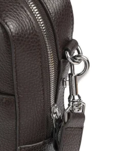 Beckholmen Aktentasche genarbtes Rindsleder dunkelbraun