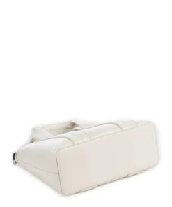 Becky Handtasche Lederimitat weiß