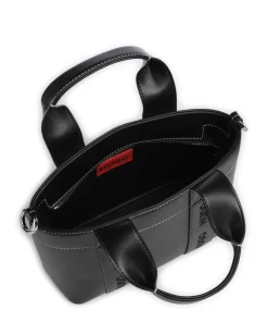 Becky Handtasche Lederimitat schwarz