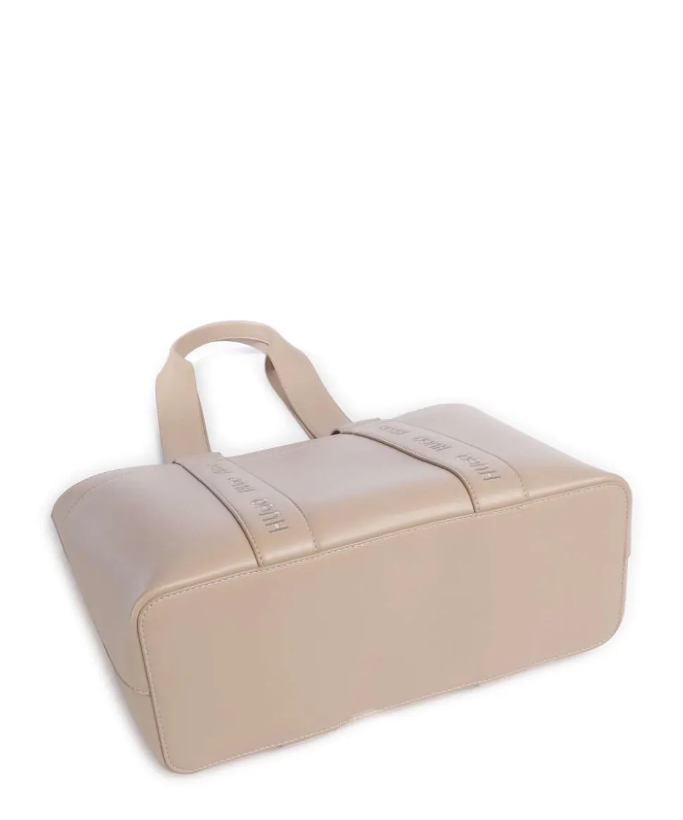 Becky Shopper Lederimitat hellbraun