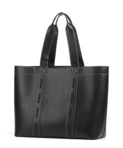 Becky Shopper Lederimitat schwarz