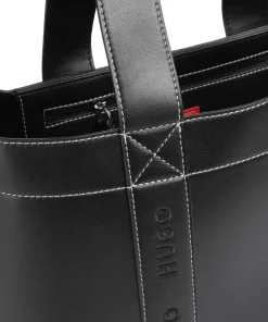 Becky Shopper Lederimitat schwarz