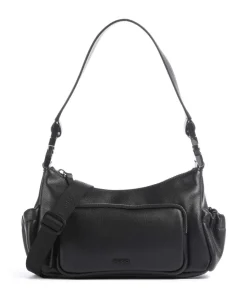 Bel 2.0 Schultertasche Lederimitat schwarz