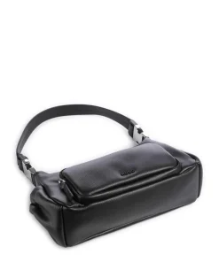 Bel 2.0 Schultertasche Lederimitat schwarz