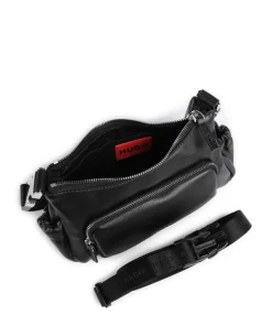 Bel 2.0 Schultertasche Lederimitat schwarz