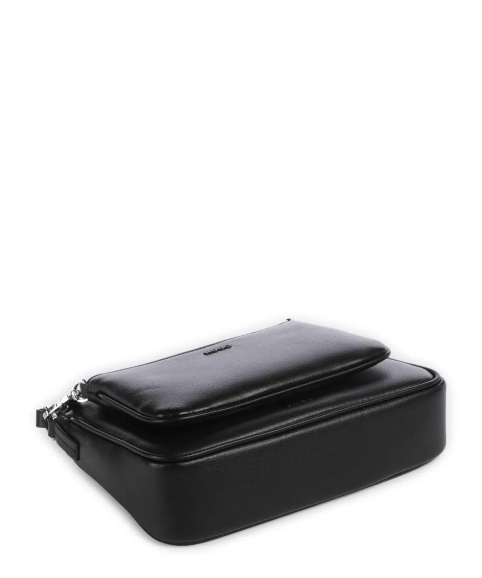 Bel 2.0 Umhängetasche Lederimitat schwarz