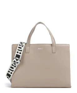Bel Handtasche Lederimitat beige