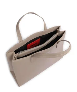 Bel Handtasche Lederimitat beige