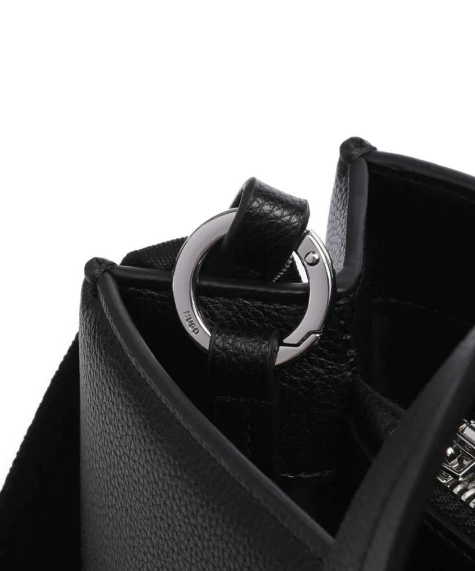 Bel Handtasche Lederimitat schwarz