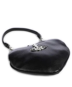 Belle Heart Frame Re-Vegan Grain Schultertasche Lederimitat schwarz
