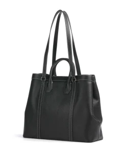 Belleville Shopper genarbtes Rindsleder schwarz