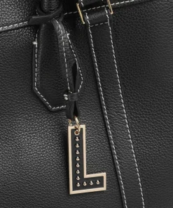 Belleville Shopper genarbtes Rindsleder schwarz