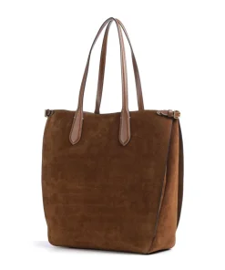 Bellport Large Shopper aufgerautes Rindsleder braun