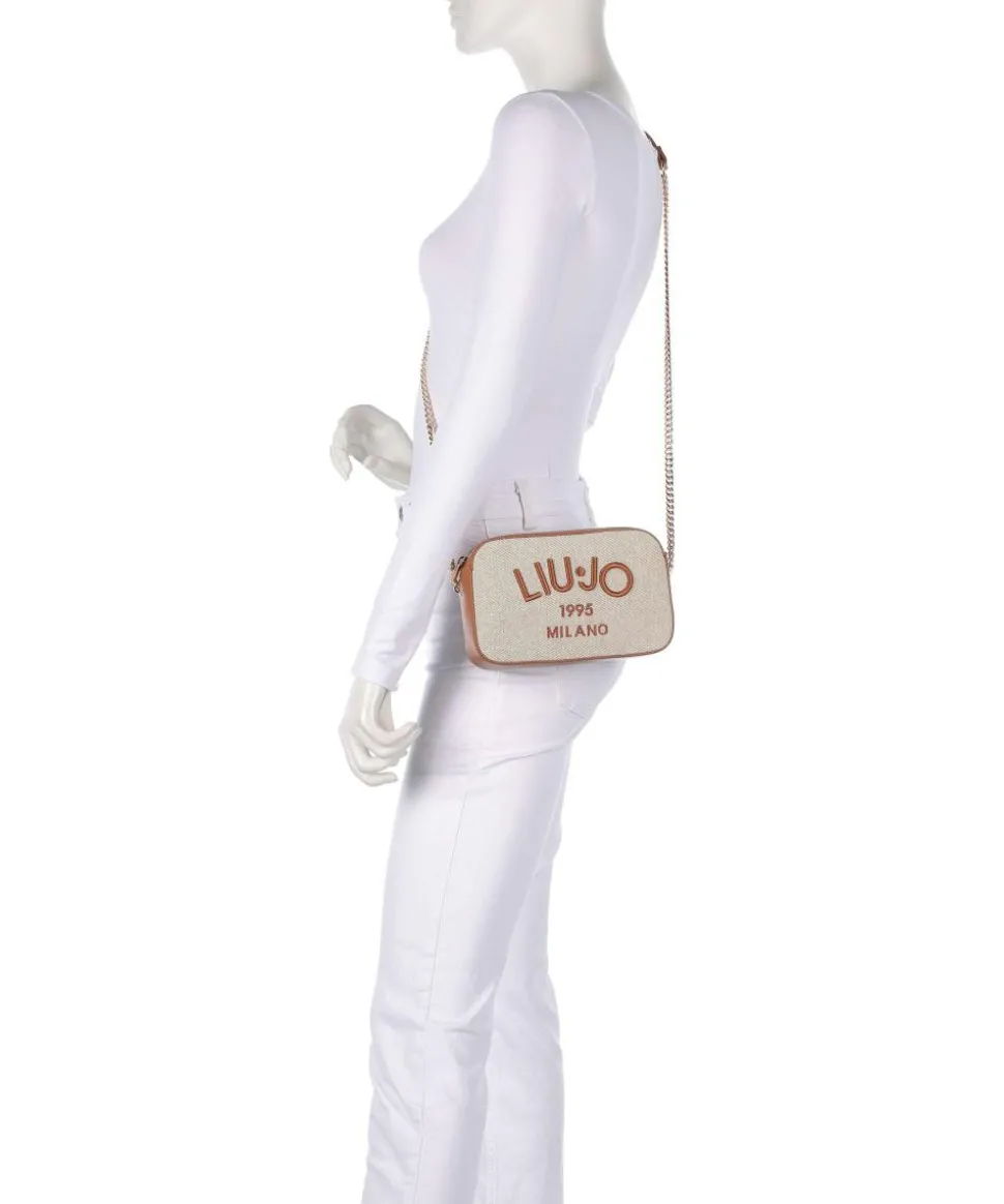 Bena Umhängetasche Canvas beige/braun