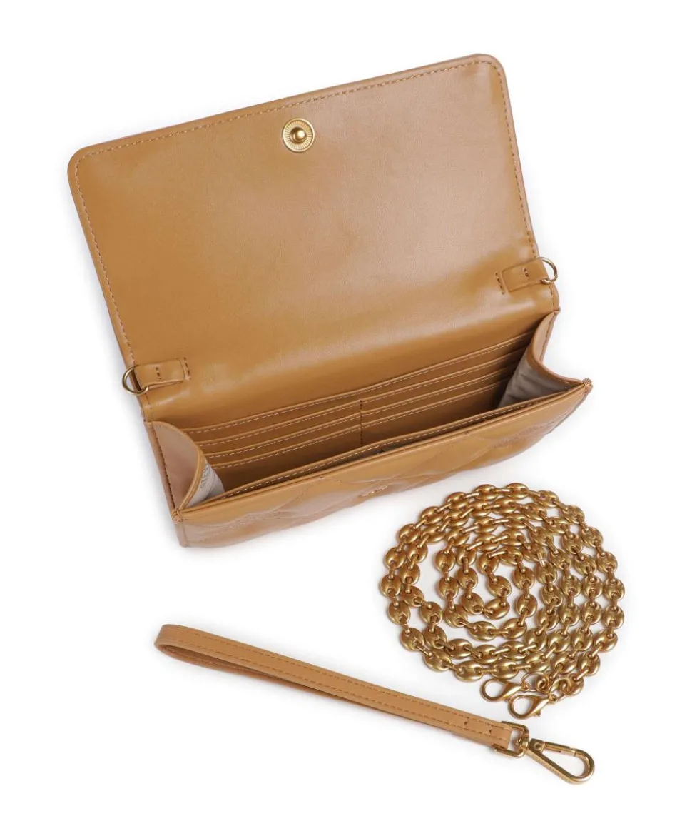 BENICO Geldbörse Lederimitat karamellbraun