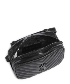 BENRICO Umhängetasche Lederimitat schwarz