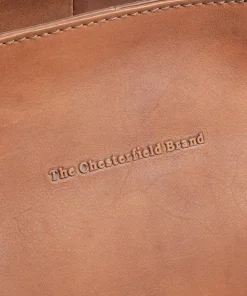 Berlin Shopper 13″ genarbtes Rindsleder cognac