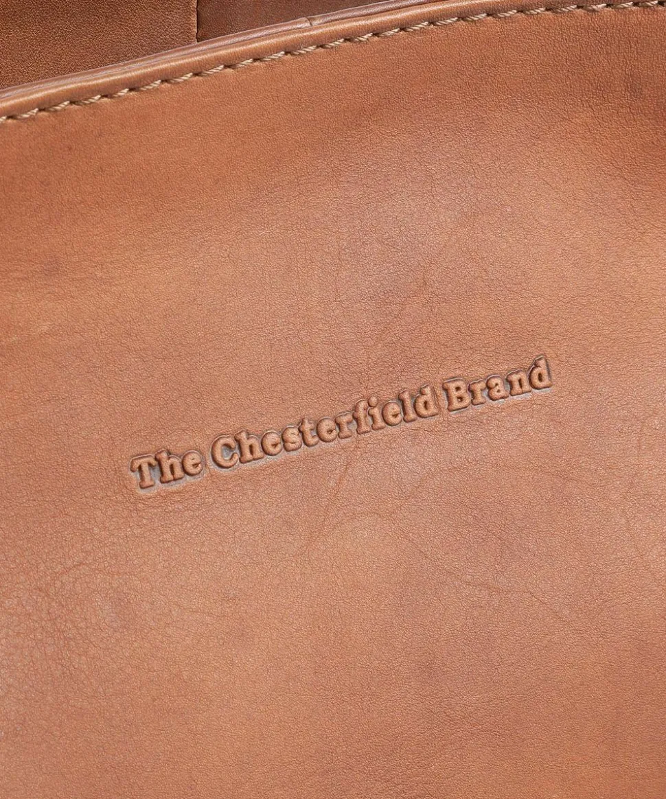 Berlin Shopper 13″ genarbtes Rindsleder cognac