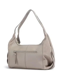 Best to come Beuteltasche aufgerautes Leder taupe